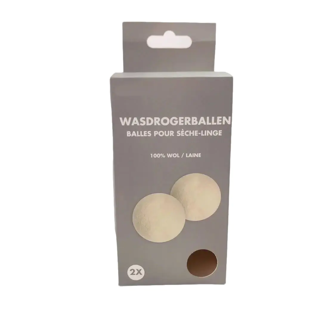 Droogbal Witte kartonnen doos