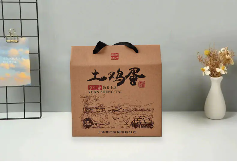 Egg Corrugated Cardboard Box