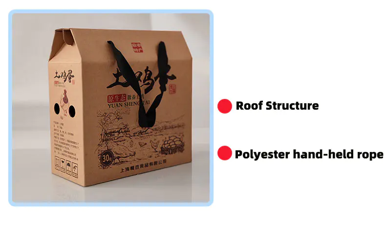 Egg Corrugated Cardboard Box