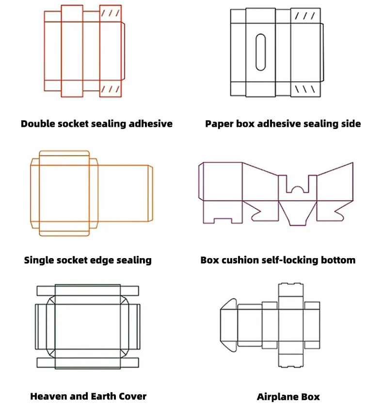 Handheld Buckle Corrugated Paper Box