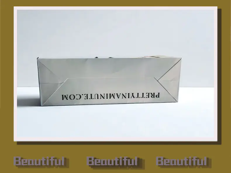 Uv Hot Stamping Hand Paper Bag