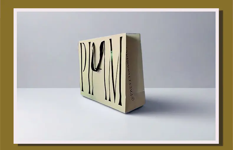 Uv Hot Stamping Hand Paper Bag