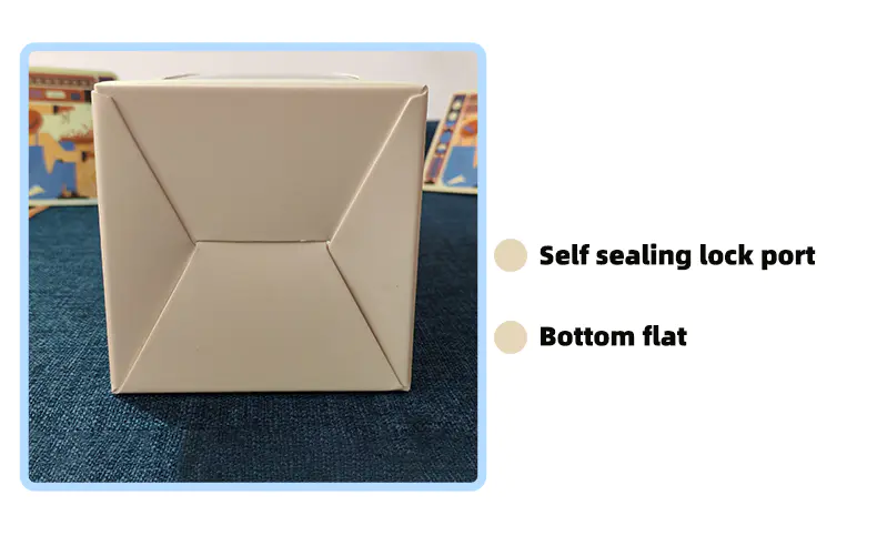 Window Opening White Cardboard Box