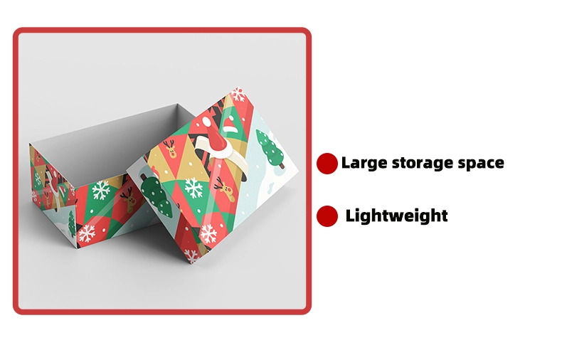 Christmas White Cardboard Box