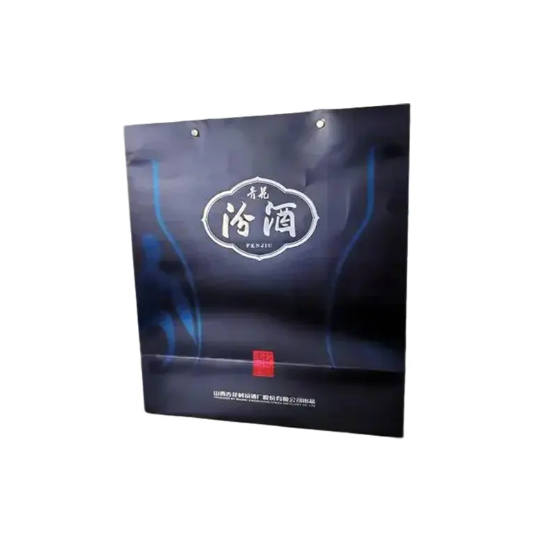 Silver Card Nano Tote papieren zak